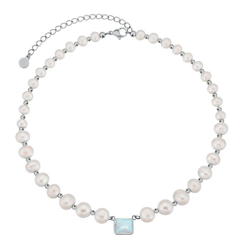 French Freshwater Natural Pearl Necklace