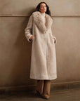 Women’s Elegant Faux Fur Coat – Trendy Autumn & Winter Luxury Style