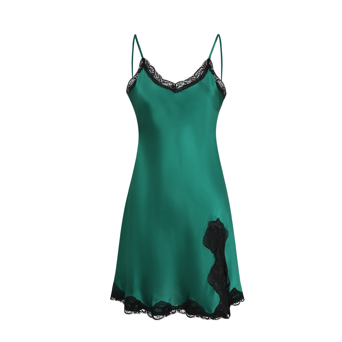 👗 Women’s Real Silk Slip Dress – Sexy Slit 100% Mulberry Silk Elegance