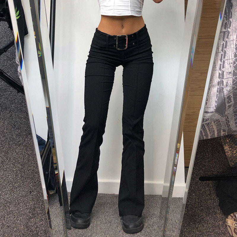Women Bottoming Black pants
