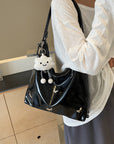 Leather Cross Body Bag With Adjustable Straps