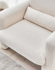 Cashmere Sofa, Modern Single SOFA / CHAIR ( USA ONLY + 3 TO 5 DAYS SHIPPING)