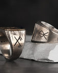 Viking Silver Ring men