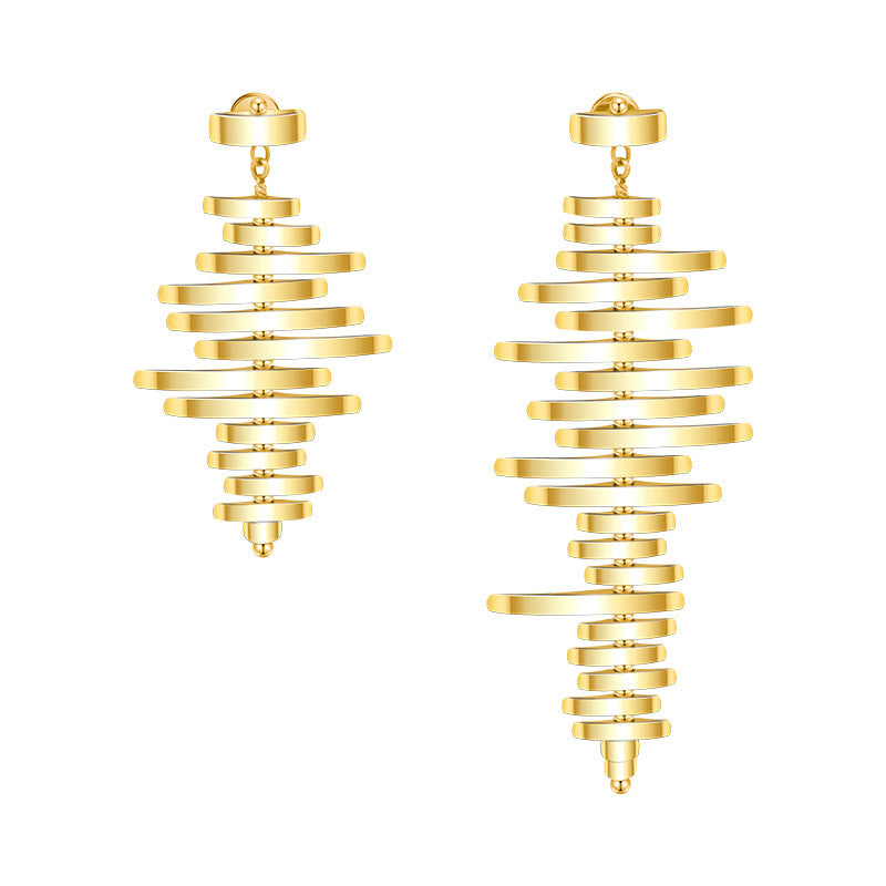 Ins Style Irregular Geometric Earrings