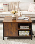 Height-adjustable Coffee Table, Multi-purpose Coffee Table With Hidden Compartments ( USA ONLY + 3 TO 5 DAY SHIPPING)