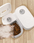 Automatic Pet Feeder Smart Food Dispenser For Cats Dogs Timer Stainless Steel Bowl Auto Dog Cat Pet Feeding Pets Supplies