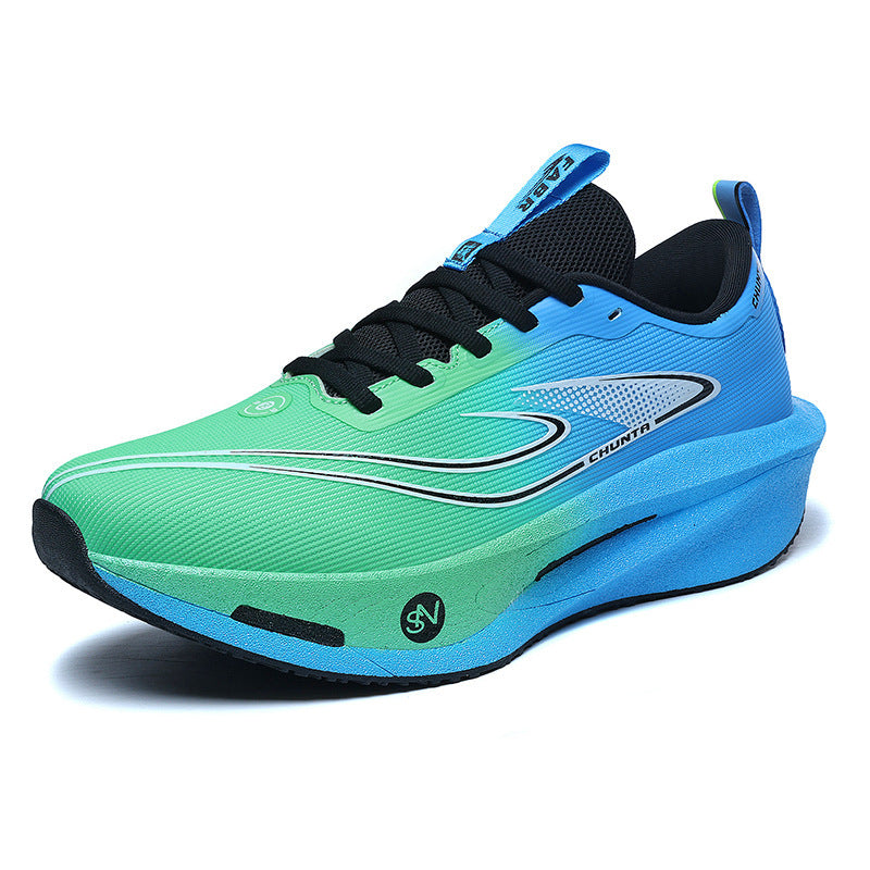 Men’s Shock-Absorbing Sports Running Shoes – Lightweight Popcorn Sole Casual Sneakers