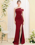 Women’s Elegant Banquet Long Fishtail Dress – Sleeveless Evening Gown