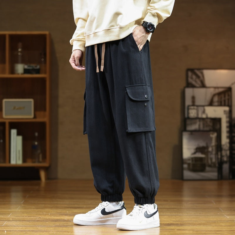 Men&#39;s Cotton Sweat Pants  Loose Style