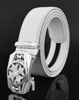 Belt Men's Leather Automatic Buckle