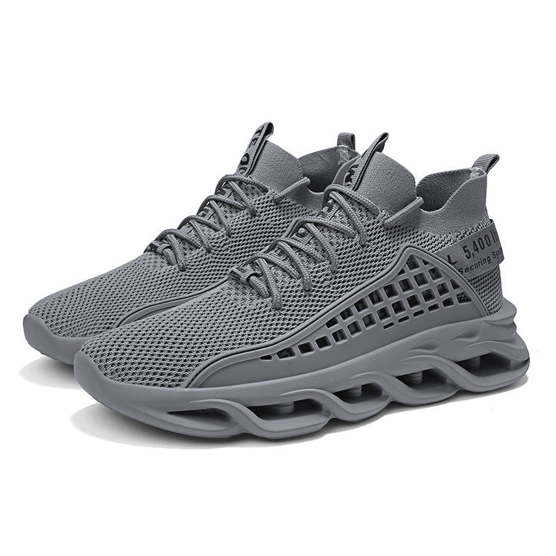 Breathable Flying Woven Sports Casual Light Running Shoes AliFinds