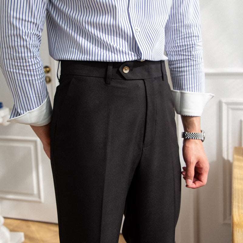 Business Working Men&#39;s Casual Suit Pants AliFinds