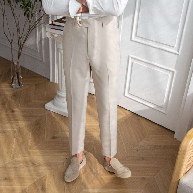 Business Working Men&#39;s Casual Suit Pants AliFinds