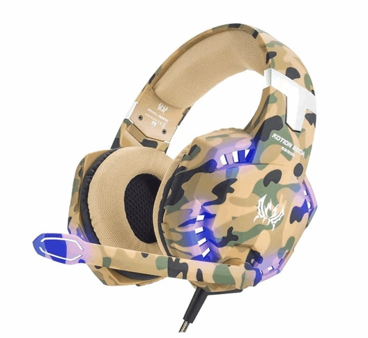 Camouflage computer headset AliFinds