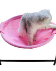 Cat Hammock Bed Free-Standing Cat Sleeping Cat Bed Cat Supplies Pet Supplies Whole Wash Stable Structure Detachable Excellent Breathability Easy Assembly Indoors Outdoors AliFinds