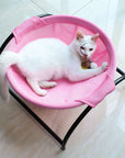 Cat Hammock Bed Free-Standing Cat Sleeping Cat Bed Cat Supplies Pet Supplies Whole Wash Stable Structure Detachable Excellent Breathability Easy Assembly Indoors Outdoors AliFinds