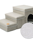 Cat Kennel Cage Multifunctional Dog Stairs Upper Bed Sofa Puppy Climbing Pet Supplies AliFinds