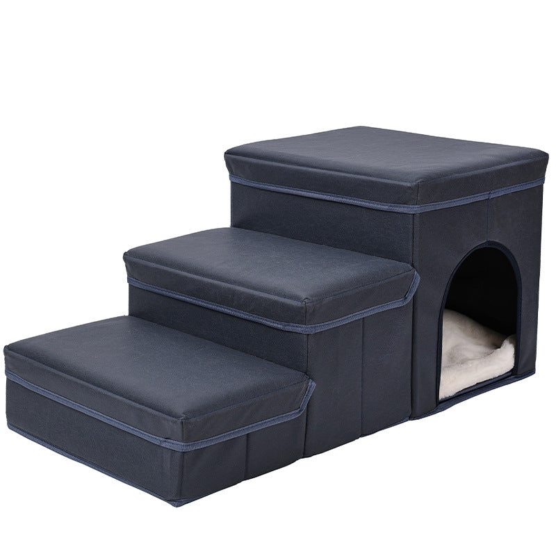 Cat Kennel Cage Multifunctional Dog Stairs Upper Bed Sofa Puppy Climbing Pet Supplies AliFinds