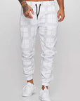 Checkered 3D Digital Print Casual Pants AliFinds