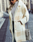 Coat New Plaid Printed Coat AliFinds