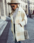 Coat New Plaid Printed Coat AliFinds