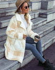 Coat New Plaid Printed Coat AliFinds