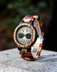 Creative Men's Wooden Quartz Watch AliFinds