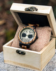 Creative Men's Wooden Quartz Watch AliFinds