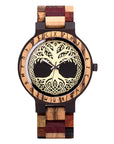 Creative Men's Wooden Quartz Watch AliFinds