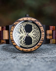 Creative Men's Wooden Quartz Watch AliFinds