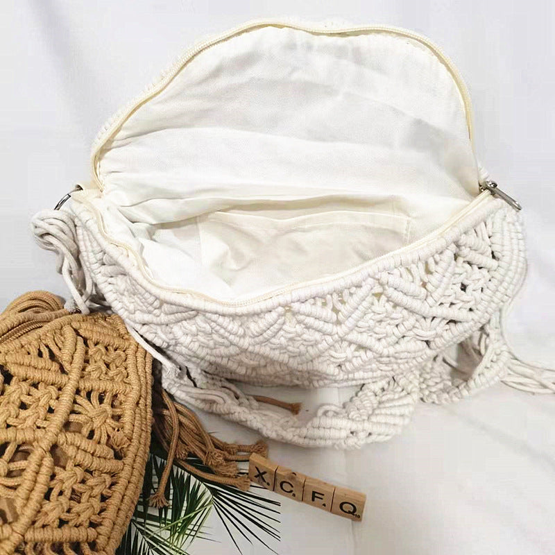 Creative Solid Color Cotton Thread Ingot Bag AliFinds