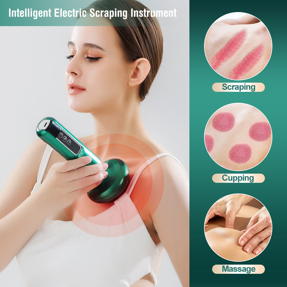 Electric Vacuum Cupping Massager For Body Anti-Cellulite Suction Cup Gua Sha Massage Body Cups Guasha Fat Burning Slimming Jars AliFinds