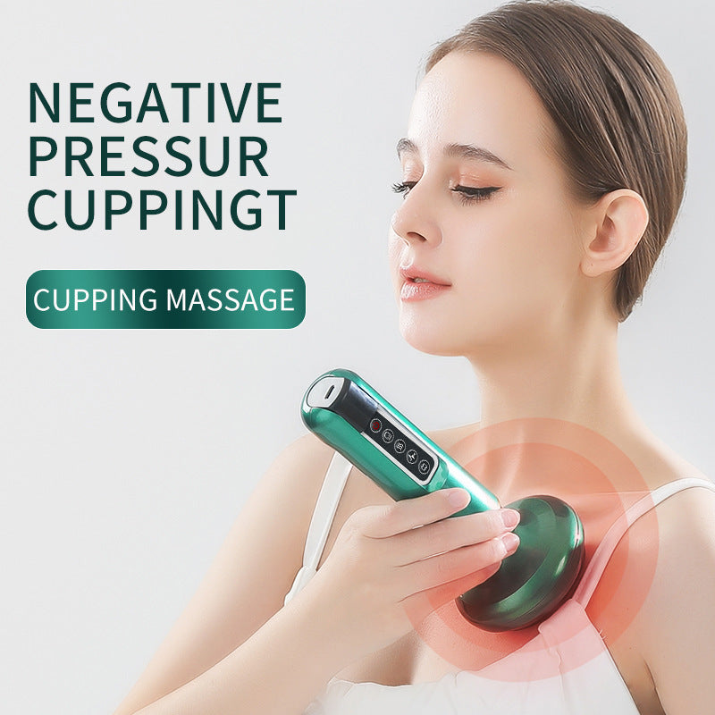 Electric Vacuum Cupping Massager For Body Anti-Cellulite Suction Cup Gua Sha Massage Body Cups Guasha Fat Burning Slimming Jars AliFinds