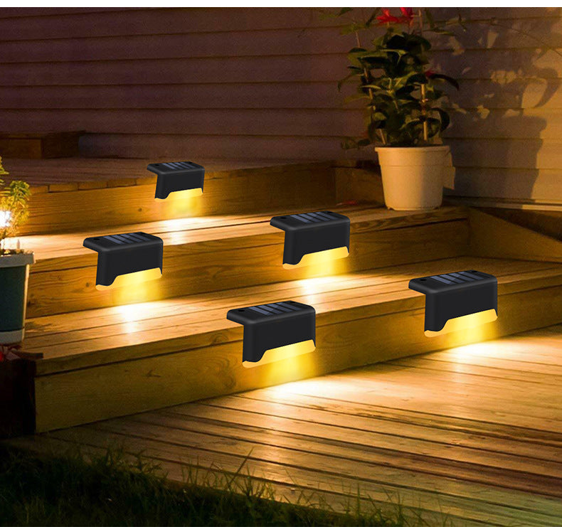 Fashion Outdoor Solar Courtyard Stair Light AliFinds