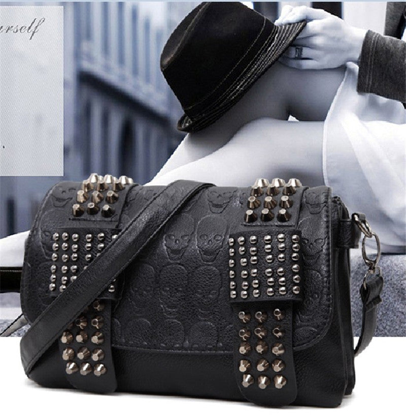 Fashion Women Black Leather Messenger Bags&wallet AliFinds