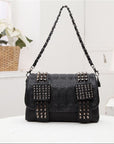 Fashion Women Black Leather Messenger Bags&wallet AliFinds