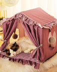 Foldable Summer Cat Bed House Cat Tent Kennel Pet Beds For Dog Cat House Dog Bed Dog House Cat Hammock Pet Products AliFinds