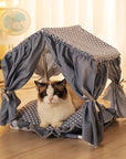 Foldable Summer Cat Bed House Cat Tent Kennel Pet Beds For Dog Cat House Dog Bed Dog House Cat Hammock Pet Products AliFinds