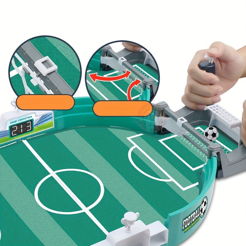 Football Table Interactive Game, Mini Tabletop Football Game Set For Kids, Hand-Eye Coordination Parent-Child Interactive Family Sports Board Game AliFinds