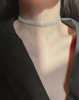 Full Rhinestone Necklace Necklace Clavicle Chain Necklace Fashion Necklace AliFinds