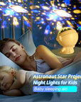 Galaxy Star Projector Starry Sky Night Light Astronaut Lamp Room Decr Gift Child Kids Baby Christmas Spaceman Projection AliFinds