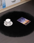 Hair Plush Carpet Floor Mats Household Floor Mats  Wool Round Bedroom Carpets AliFinds