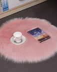 Hair Plush Carpet Floor Mats Household Floor Mats  Wool Round Bedroom Carpets AliFinds