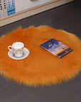 Hair Plush Carpet Floor Mats Household Floor Mats  Wool Round Bedroom Carpets AliFinds