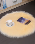 Hair Plush Carpet Floor Mats Household Floor Mats  Wool Round Bedroom Carpets AliFinds