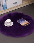 Hair Plush Carpet Floor Mats Household Floor Mats  Wool Round Bedroom Carpets AliFinds