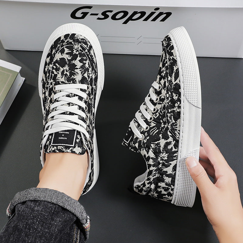 Harajuku Style Student Sports Casual Shoes Thick Sole Height Increasing AliFinds