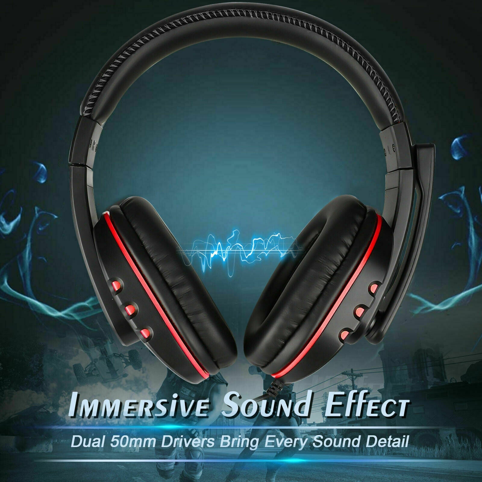 Headphones Pro Gamer Headset For PS4 PlayStation 4 PC Computer AliFinds