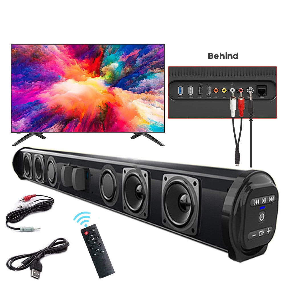 Home Theater Wireless Bluetooth Strip Audio AliFinds