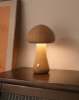 INS Wooden Cute Mushroom LED Night Light With Touch Switch  Bedside Table Lamp For Bedroom Childrens Room Sleeping Night Lamps Home Decor AliFinds